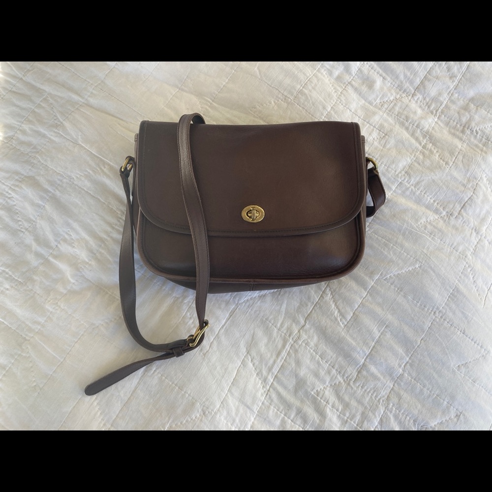 Vintage Coach City bag, brown
